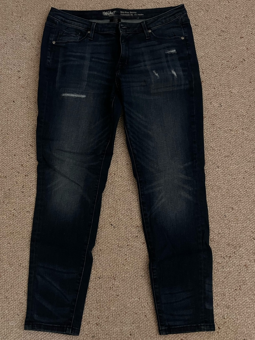 Mossimo Denim Mid-Rise Skinny Size 12